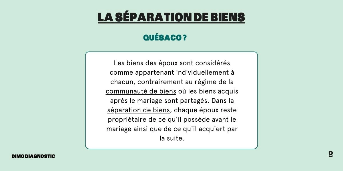 Séparation couple non marié avec bien immobilier : partage